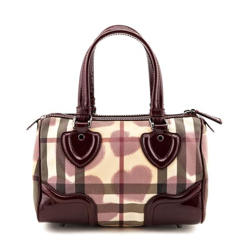 burberry hearts bag|handbag original Burberry bag.